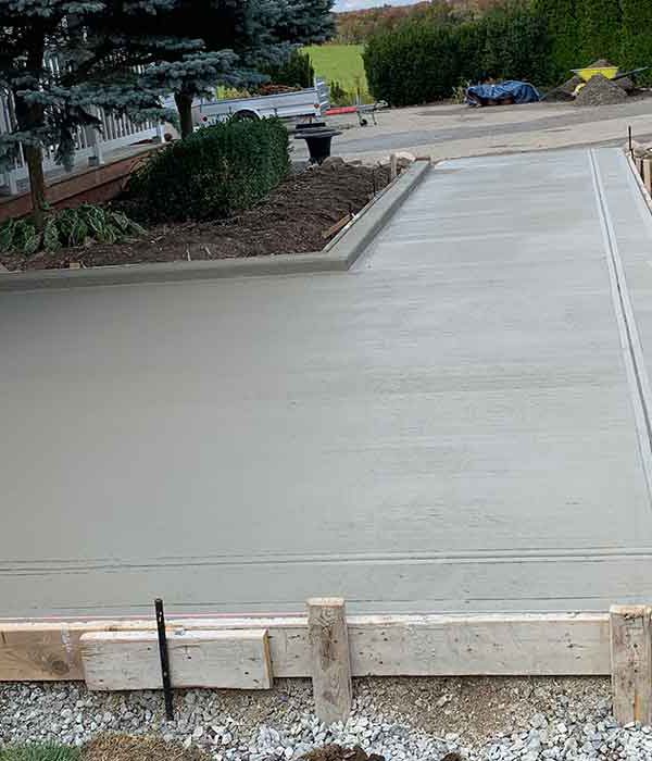 Concrete Walkway After
