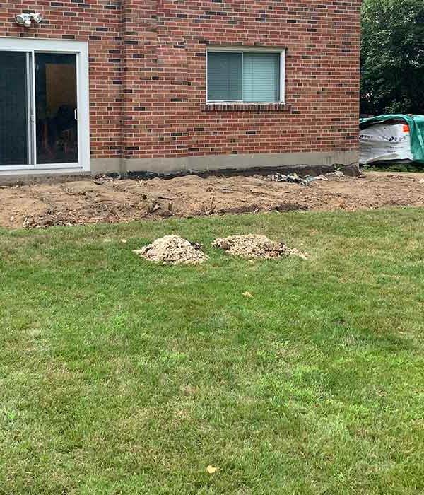 Concrete Slab before