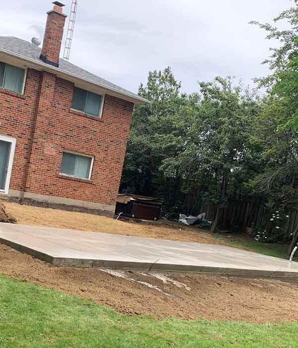 Concrete Slab After